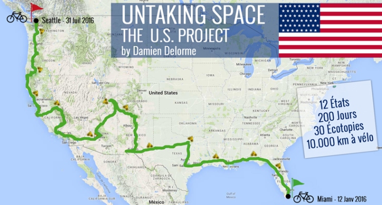 Untaking Space - Un parcours écotopique